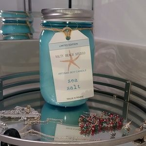 Salty Beach Studio Sea Salt Natural Soy Candle